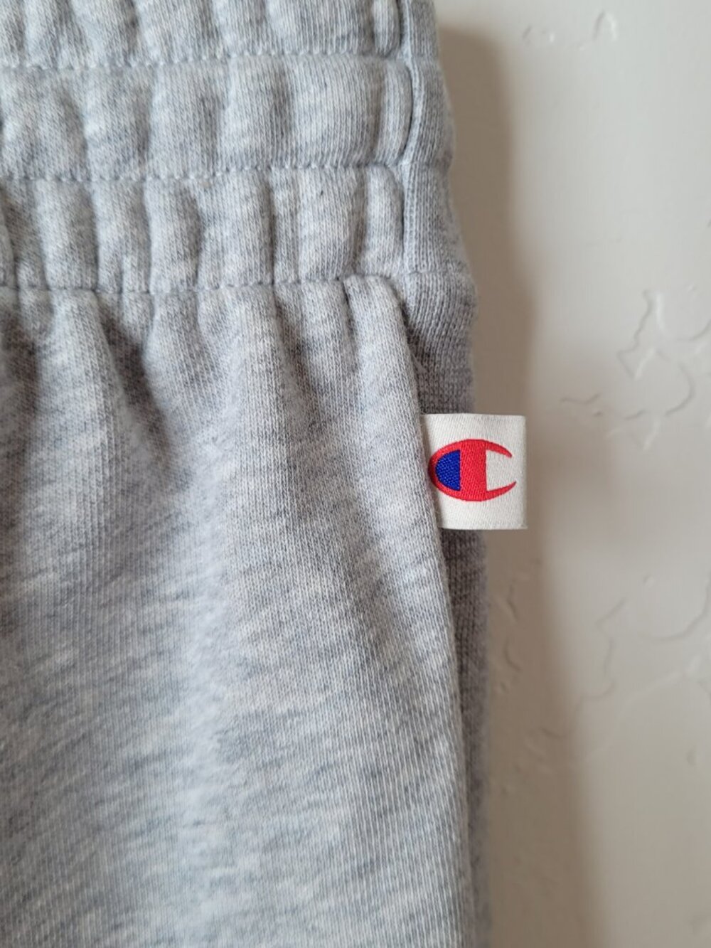 Champion Iconic Light Grey Heather Shorts - Picture 9 of 12